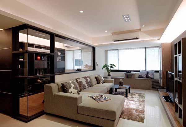 二居 旧房改造 客厅图片来自上海潮心装潢设计有限公司在69平米二居室装修发挥空间最大值的分享