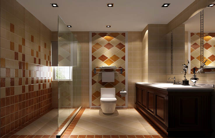 三居 中式 装修 设计 卫生间图片来自张邯在高度国际-中铁花语城3的分享