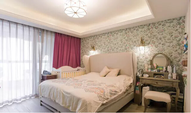 欧式 二居 卧室图片来自实创装饰上海公司在105㎡欧式大两居风情的分享