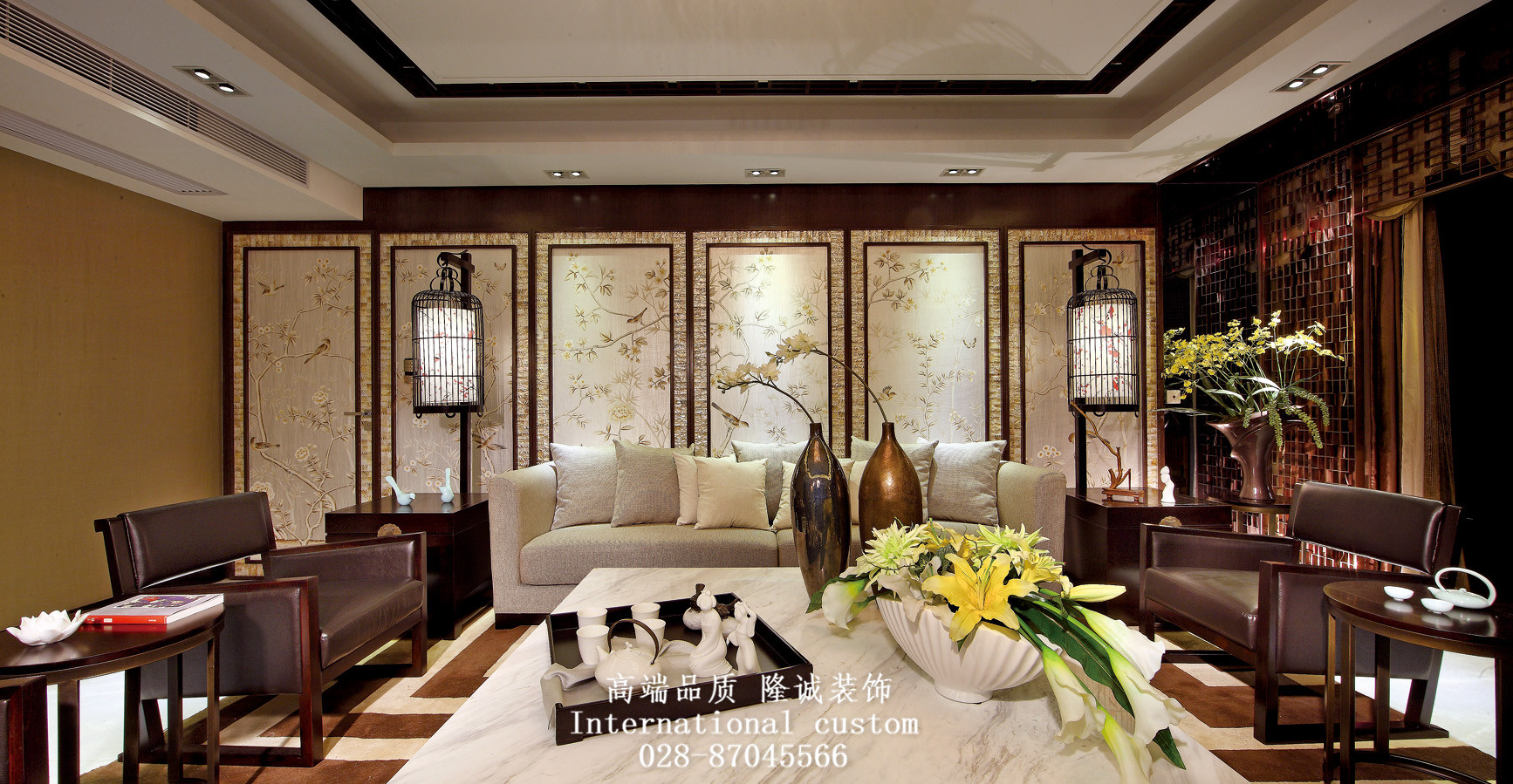 收纳 旧房改造 80后 小资 舒适 温馨 中式 客厅图片来自fy1831303388在华敏世家的分享