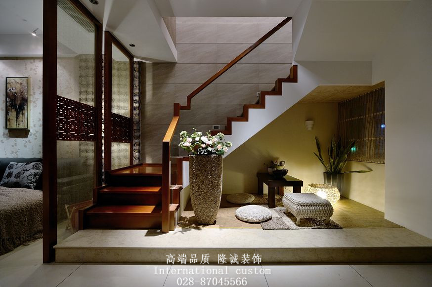 旧房改造 收纳 舒适 温馨 复式 中式 白领 80后 小资 楼梯图片来自fy1831303388在华润二十四城的分享