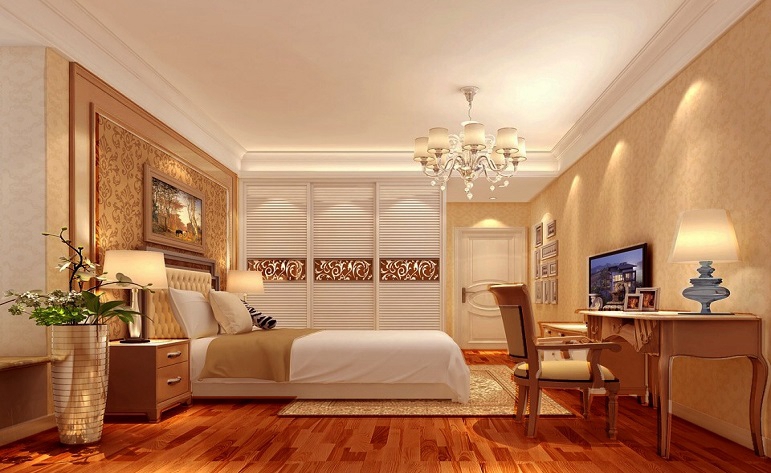 欧式 卧室图片来自居众装饰东莞分公司在金域中央-欧式-240平米的分享