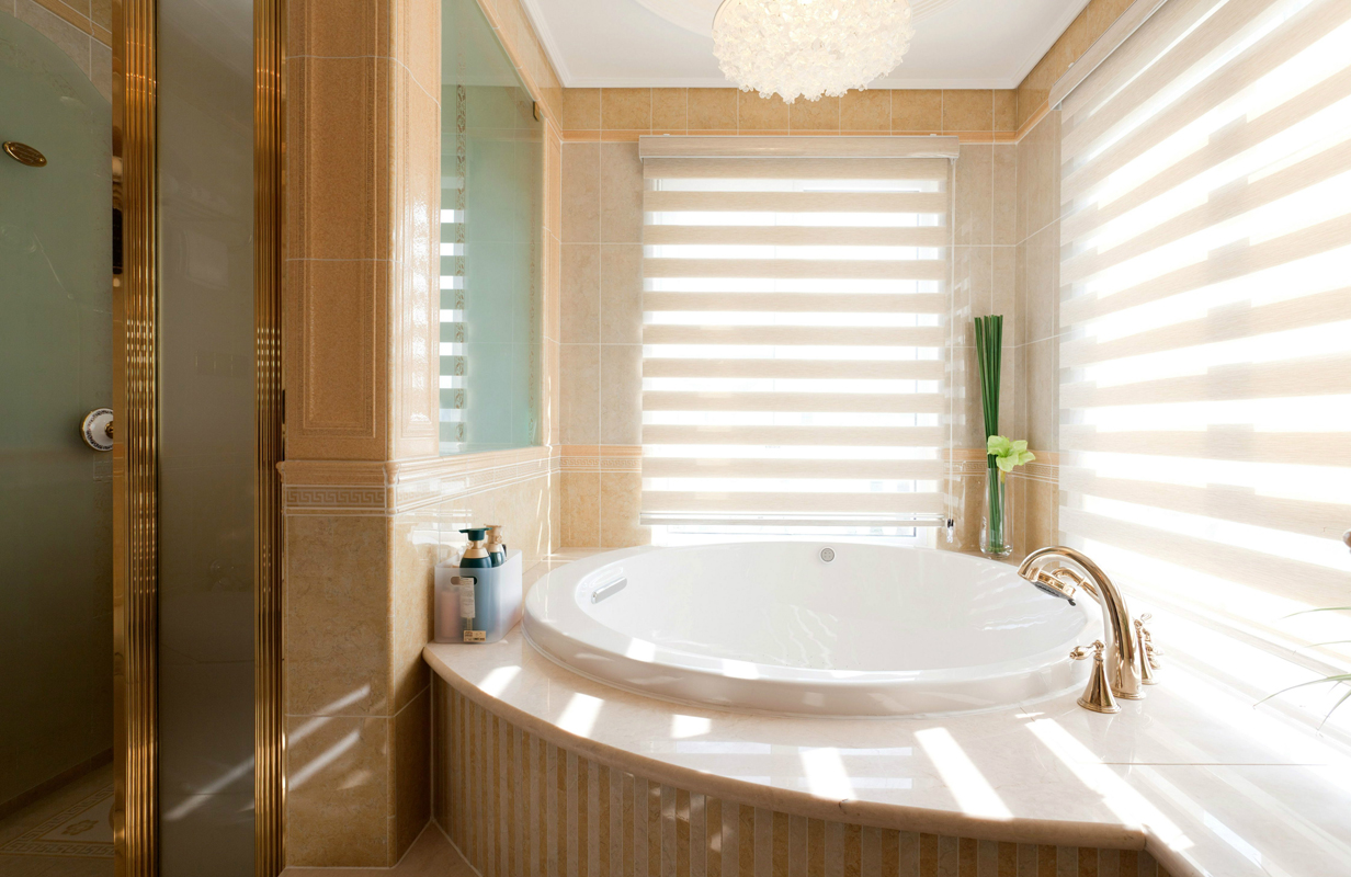 别墅 中式 典雅 精品 卫生间图片来自张勇高级室内设计师在东方普罗旺斯顶级中式设计案例的分享