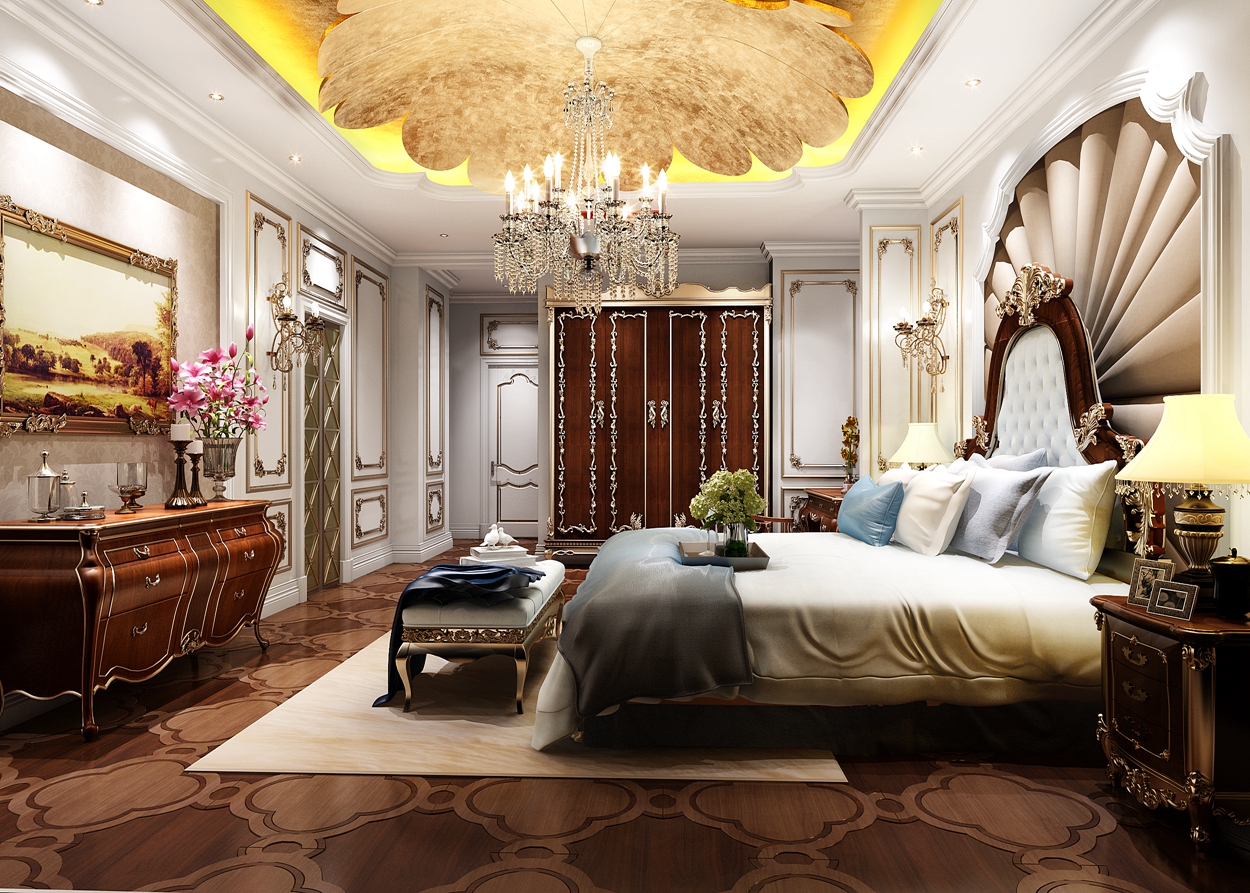 卧室图片来自JingYiPrize人居空间设计大赛在张四美-天津王府壹号的分享