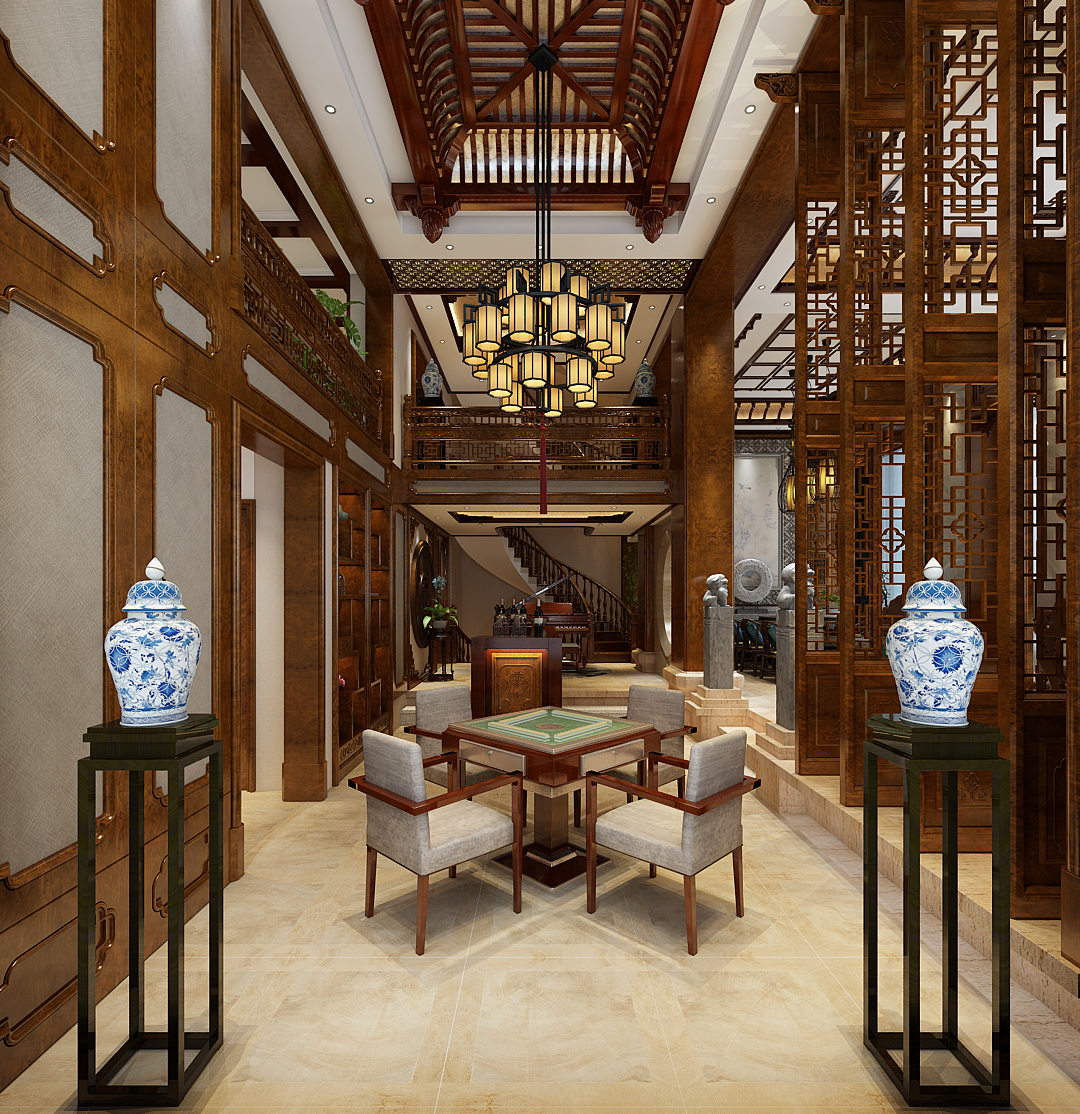 客厅图片来自JingYiPrize人居空间设计大赛在陈亮-1918别墅装饰的分享