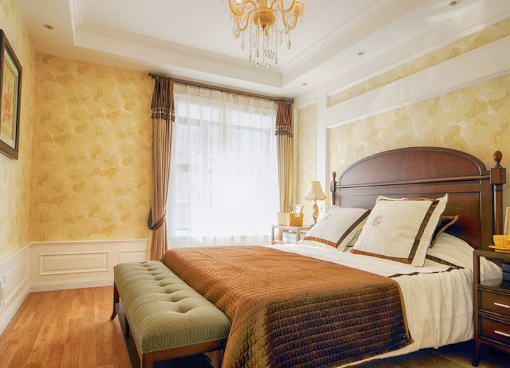 简欧 二居 小资 80后 卧室图片来自武汉全有装饰在金地雄楚一号---简欧风的分享