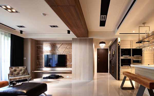 混搭 三居 小资 客厅图片来自上海潮心装潢设计有限公司在静安新城130平混搭风格三室装修的分享