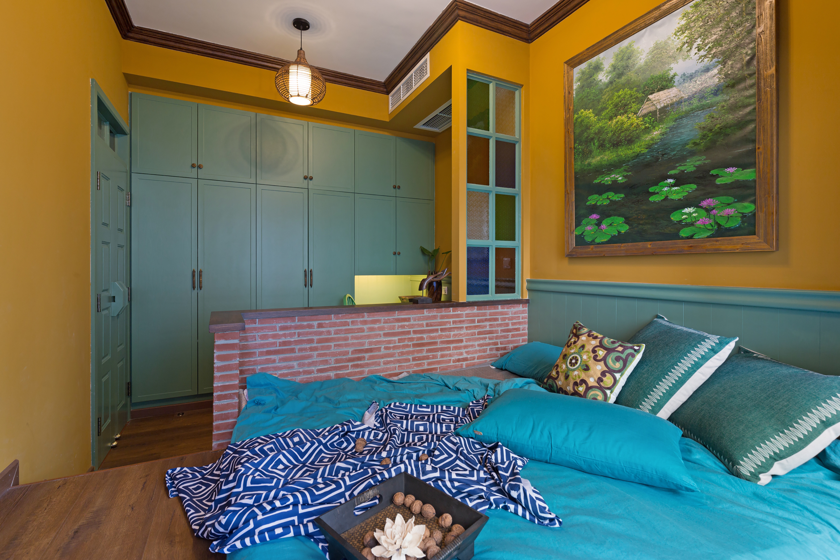 卧室图片来自JingYiPrize人居空间设计大赛在李俊-咖喱的分享