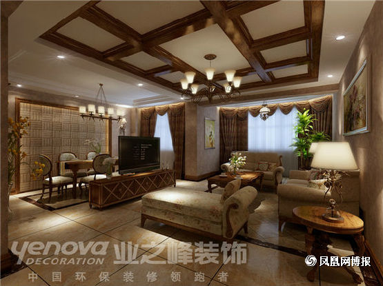 美式 复式 金马花园 客厅图片来自太原业之峰小李在金马花园的分享