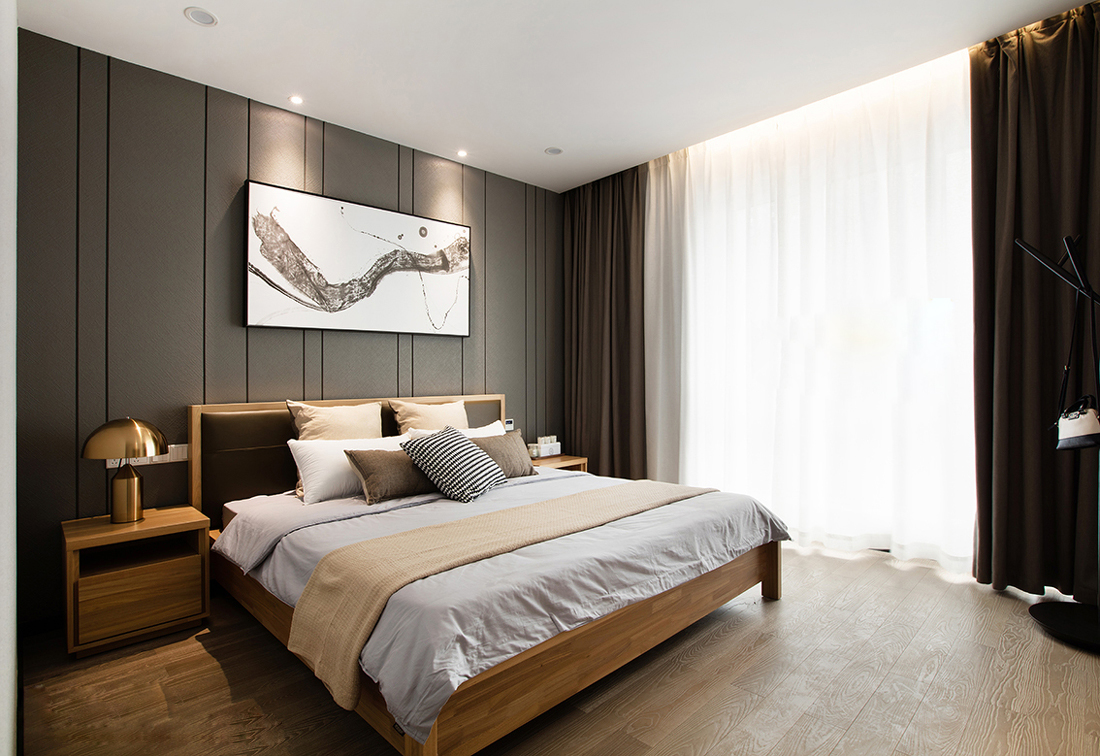 简约 天津梵客 二居 装修设计 卧室图片来自天津梵客家装Q在梵客家装-仕景园90平米-现代简约的分享