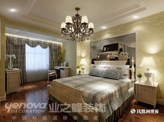 美式 复式 金马花园 卧室图片来自太原业之峰小李在金马花园的分享