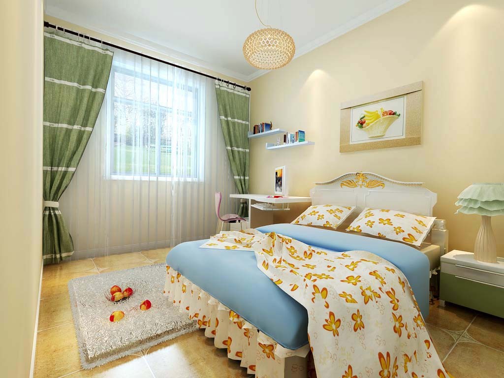 卧室图片来自北京居然元洲装饰小尼在格林云墅139平三居欧式田园的分享