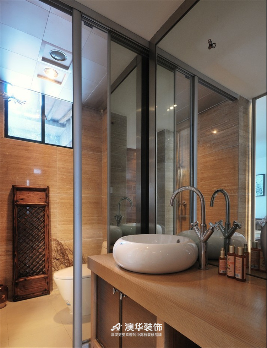 简约 欧式 混搭 三居 中式 新中式 卫生间图片来自澳华装饰有限公司在金地格林小城 · 解密新中式的分享