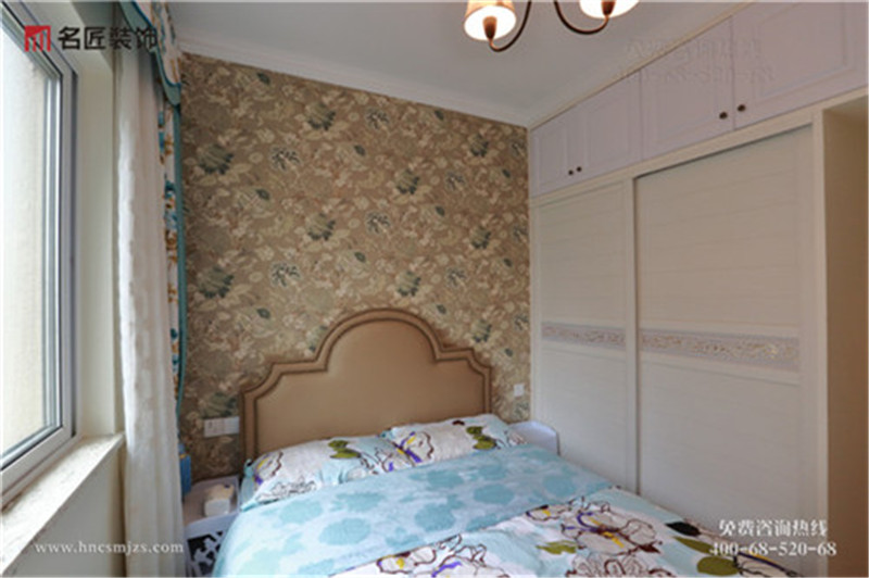 卧室图片来自湖南名匠装饰在天麓上城-三居室的分享
