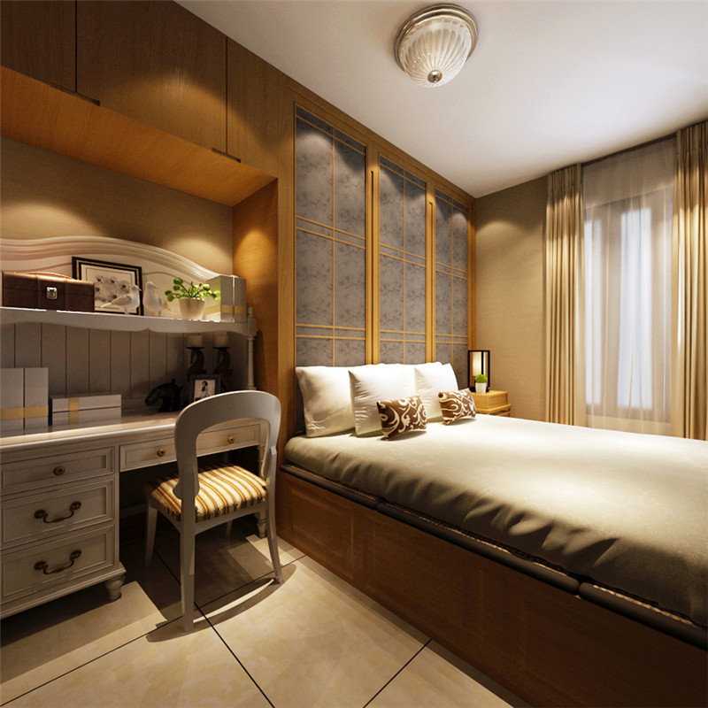 卧室图片来自湖南名匠装饰在丽发新城3室2厅2卫 115.53㎡的分享