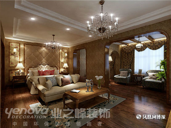 美式 复式 金马花园 卧室图片来自太原业之峰小李在金马花园的分享