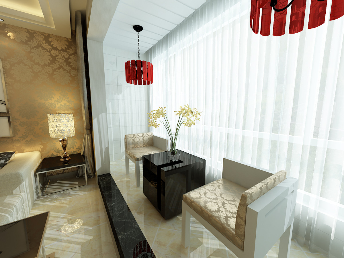 K2玉兰湾-160平米公寓地中海风格-谷居家居装修设计效果图