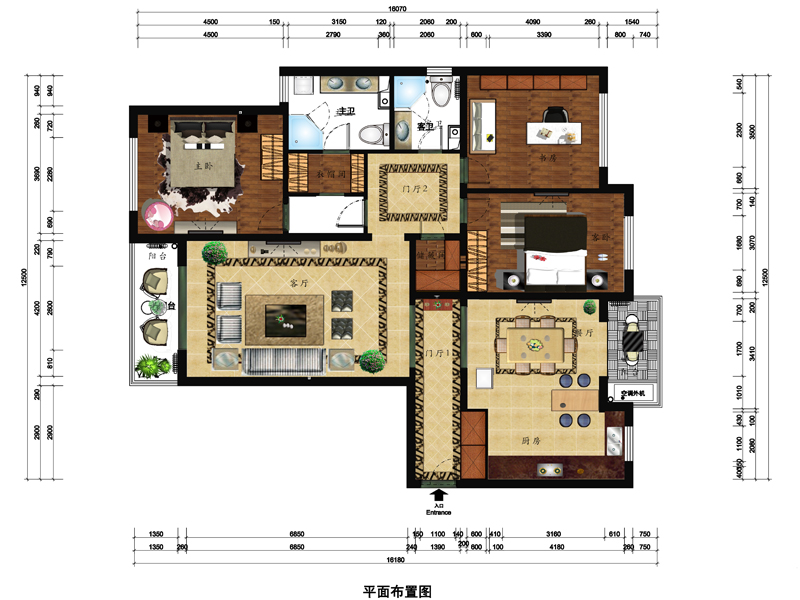 乐成公馆 户型图图片来自业之峰装饰旗舰店在撒哈情的分享
