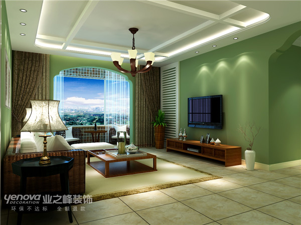 欧式 三居 客厅图片来自太原业之峰小李在西吴御龙庭的分享