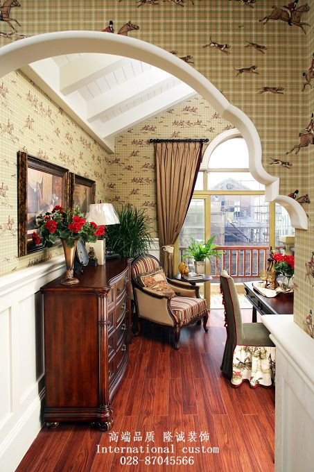 三居 白领 收纳 旧房改造 80后 小资 美式 舒适 温馨 卧室图片来自fy1831303388在8号公馆美式的分享