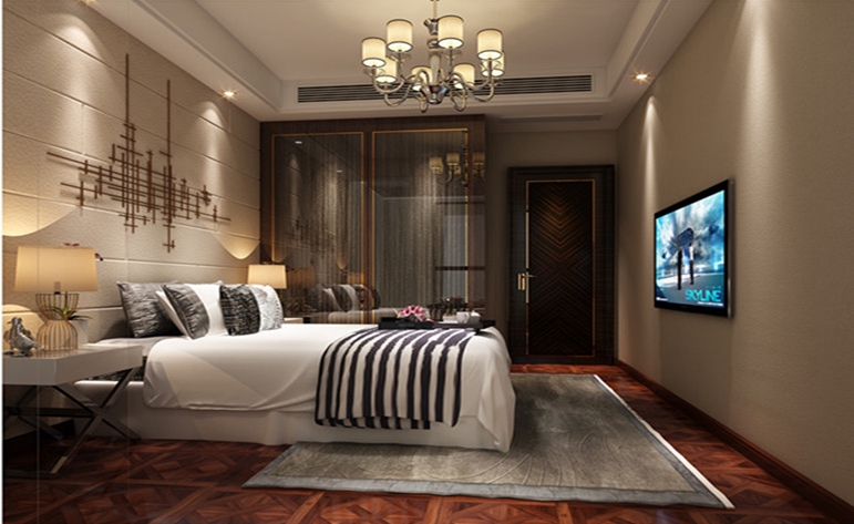 美式 三居 典雅 卧室图片来自居众装饰WX在融创熙园-港式风格的分享
