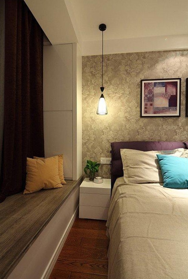 二居 现代 卧室图片来自北京大成日盛装饰设计在现代 二居 大成日成盛案例欣赏的分享