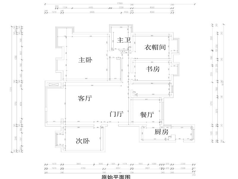 王府花园 户型图图片来自业之峰装饰旗舰店在高冷的奢华的分享