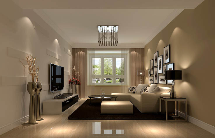 简约 三居 装修 设计 客厅图片来自张邯在高度国际-润泽公馆2的分享
