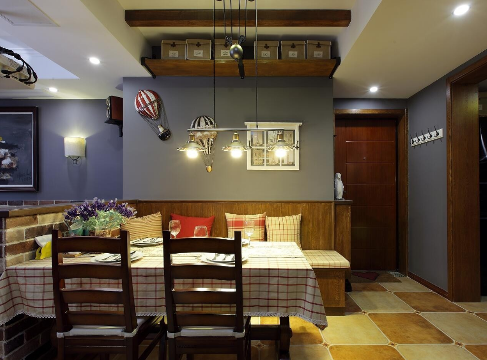 二居 餐厅图片来自西安紫苹果装饰工程有限公司在浩华香颂国际城的分享