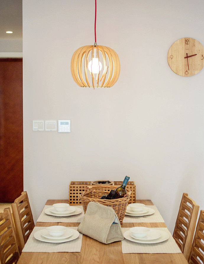餐厅图片来自广州泥巴公社装饰小方在原木设计的分享