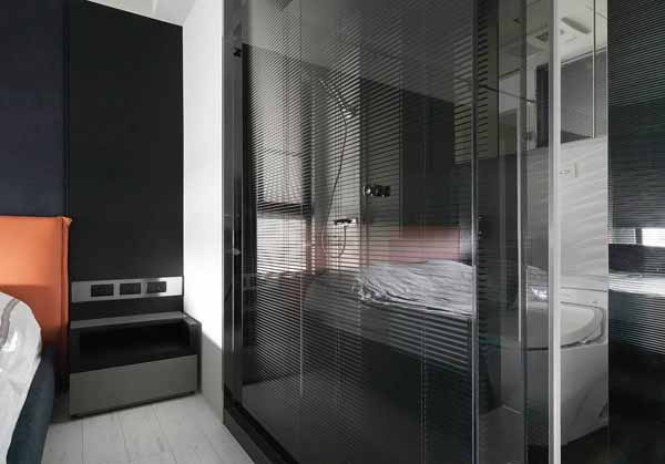 简约 二居 旧房改造 卧室图片来自上海潮心装潢设计有限公司在紫堤苑102平简约风格两居室装修的分享