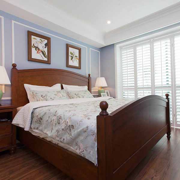 二居 旧房改造 卧室图片来自上海潮心装潢设计有限公司在68平美式风格二室两厅装修样板房的分享