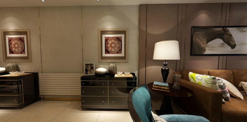 港式 三居 客厅图片来自武汉一号家居网装修在都会轩97平港式3室2厅的分享