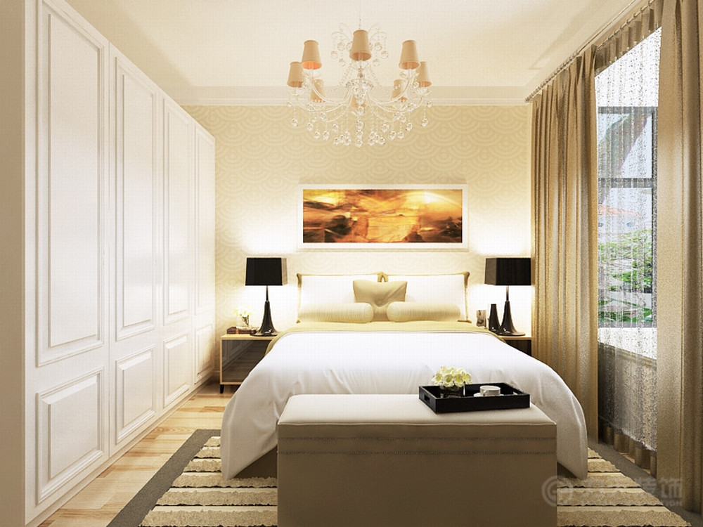 卧室图片来自阳光力天装饰在简约  紫竹华庭曲悦  160㎡的分享