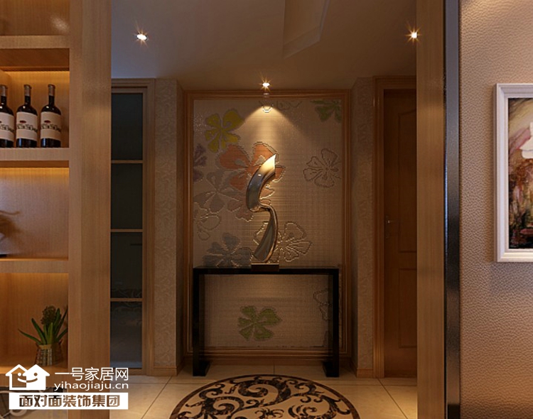 简约 一号家居 装修报价 客厅图片来自武汉一号家居在国际城93平米现代风格装修案例的分享
