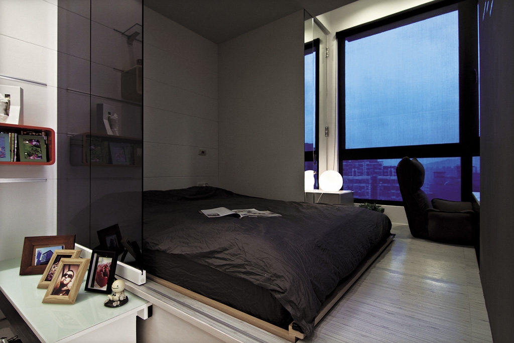 简约 装修设计 悦装网 卧室图片来自悦装网-王凯旋在58平混搭风格单身二居的分享