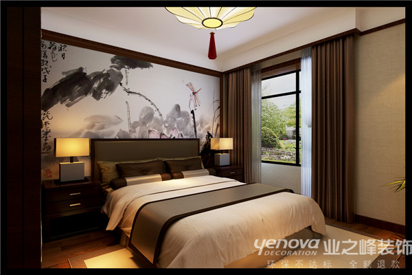 卧室图片来自太原业之峰诺华装饰杨丽茹在新中式风情的分享