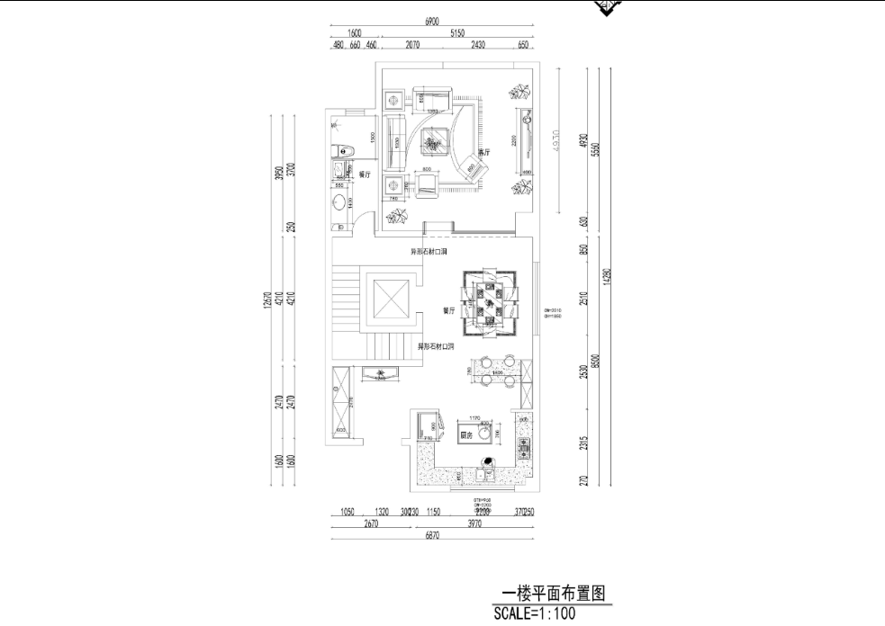 户型图图片来自JingYiPrize人居空间设计大赛在刘莹-津南新城别墅的分享