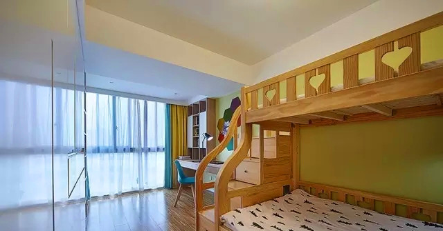 朝阳 新城 小区 装修 设计 儿童房图片来自高度国际装饰宋增会在朝阳新城120平米现代北欧混搭的分享