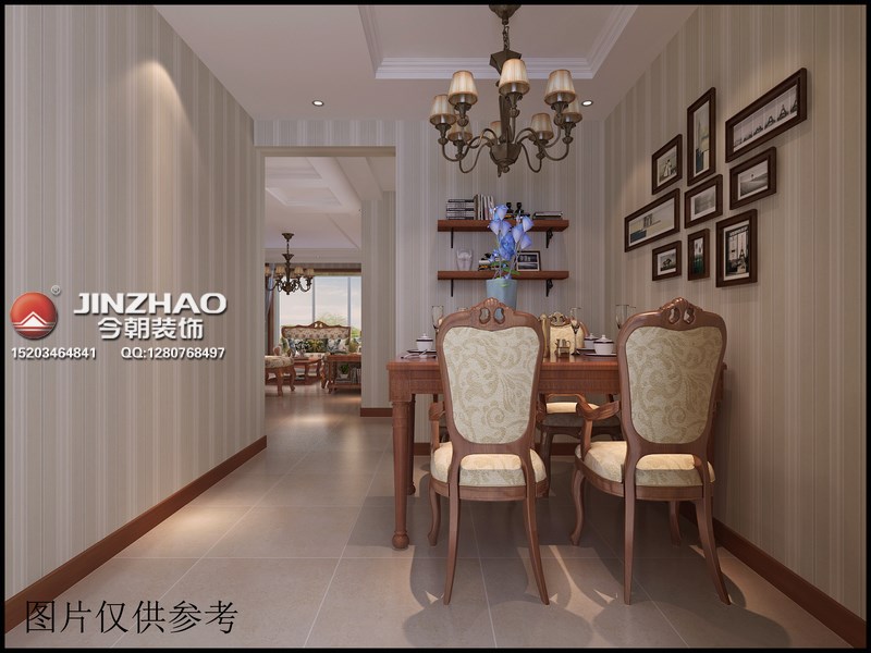 三居 餐厅图片来自152xxxx4841在坤泽十里城140平的分享