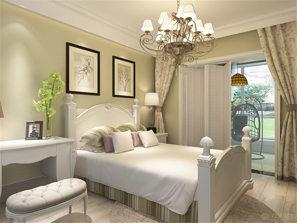 三居 欧式 收纳 白领 卧室图片来自阳光力天装饰在欧式 枕流公寓  150㎡的分享