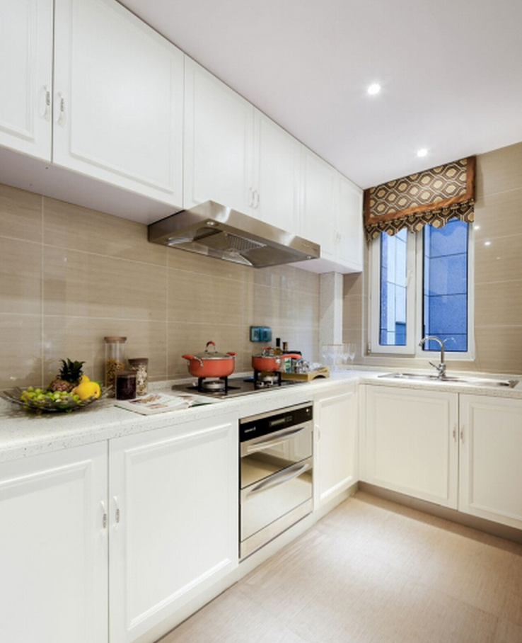 混搭 三居 厨房图片来自西安紫苹果装饰工程有限公司在曲江香都的分享