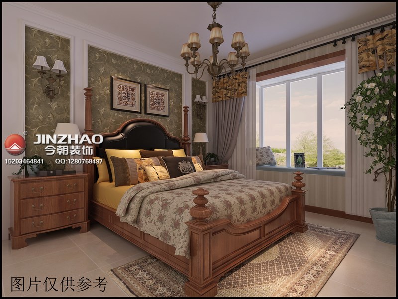 三居 卧室图片来自152xxxx4841在坤泽十里城140平的分享