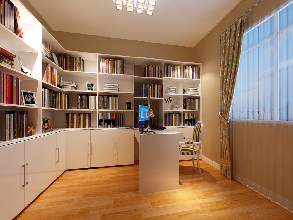欧式 奢华 书房图片来自tjsczs88在传统欧式---首创暖山106平的分享
