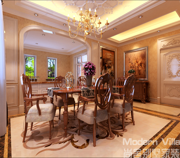 客厅图片来自山东济南尚舍别墅装饰在奥龙观邸欧式风格的分享