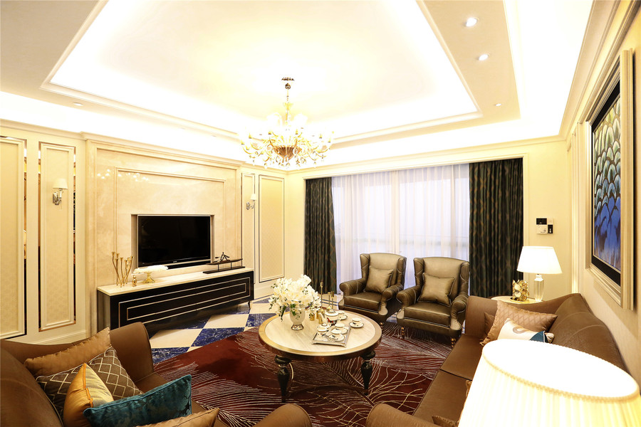 白领 收纳 旧房改造 80后 小资 古典 舒适 温馨 高富帅 客厅图片来自fy1831303388在天府江南的分享