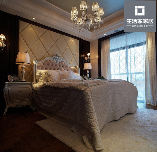 二居 欧式古典 卧室图片来自武汉生活家在世贸锦绣长江两室两厅 欧式古典的分享