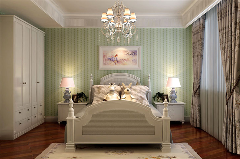 卧室图片来自安豪装饰在融 科 城的分享