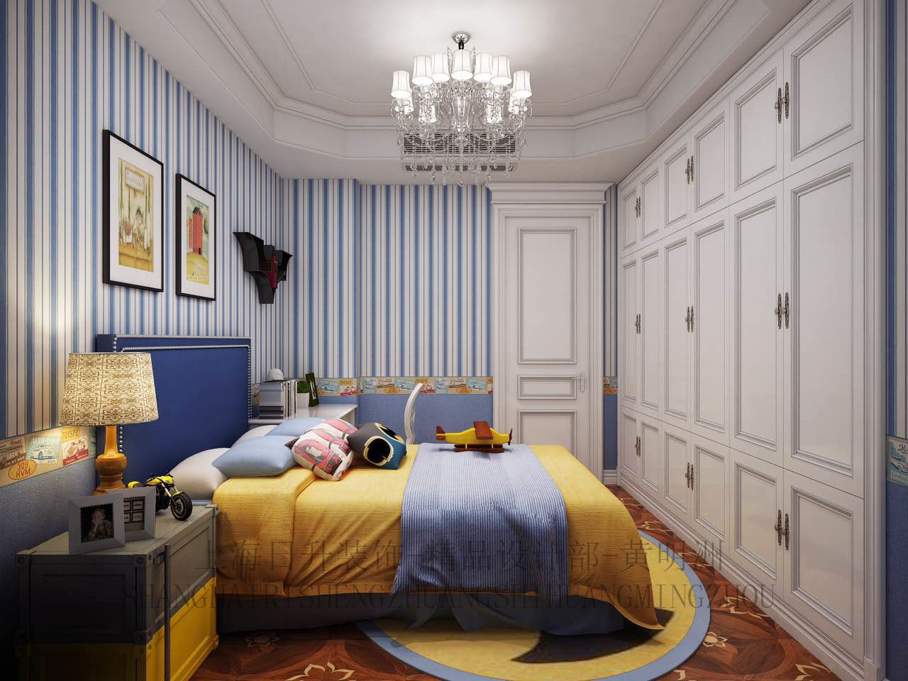 欧式案例 欧式说明 香榭兰廷 儿童房图片来自装修设计芳芳在日升装饰-香榭兰廷180欧式的分享