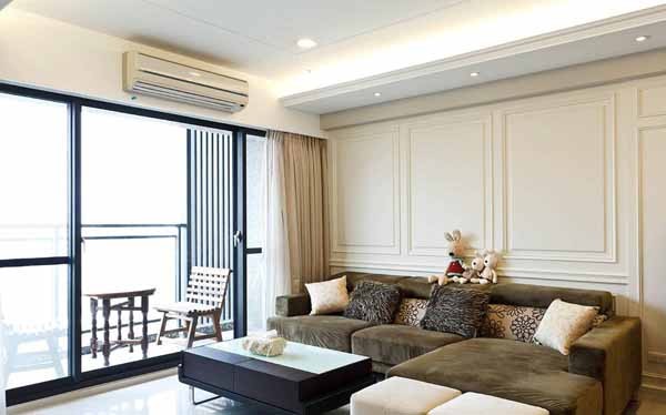 三居 客厅图片来自上海潮心装潢设计有限公司在丹桂花园125平美式风格三室装修的分享